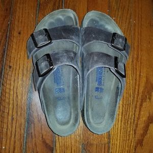 Birkenstock Arizona sandals Size 38, soft footbed